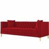 Haruko Fabric Sofa - Red