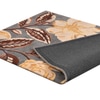 Presto Grey Floral Hand Tufted Wool Carpet 6X9 Feet