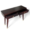 Vintara Sheesham Wood Contemporary Console Table in Dark Walnut finish