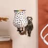 Devansh Metal Electric Wall Light in Antique Gold Colour with Multi Shade Count of 1 Light