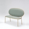 Mint Medoc Bench in Green Colour
