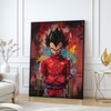 The Castle Decor Anime Power Fighter Wall Art Framed Painting 20x30 Inch