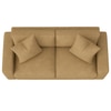Lawson 2 Seater Sofa In Leatherette Beige Color