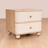 Neo Kyoto Bedside in White Finish