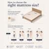 Gravity Hybrid Euro Top 5 Zoned Zero Partner Disturbance & 7 Layered Foam Pocket Spring Mattress (72 x 48 in, 8 Inches)