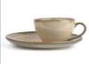 Beige Ripple Modern Snack Serving Set – Set of 2