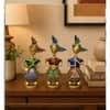 Desert Art Metal Handpainted Sardar Musician Showpiece Set of 3