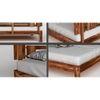Aelinia King Bed Without Storageteak