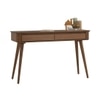 Scandinavian Dover Oak Console Table in Brown Colour