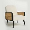 Haden Ratan Accent Chair in Cream Colour
