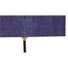 Elin Blue Cotton Shade Floor Lamp