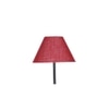 Simone Maroon Jute shade with Iron floor lamp
