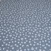 Grey Floral 4 Pcs Comforter set with Queen size bedsheet + 2 Pillow covers