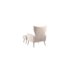 Danney Accent Chair With Ottoman