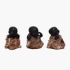 VEDAS Polyresin  Figurine in Black Colour