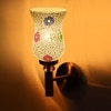 Devansh Metal Electric Wall Light in Gold Colour with Multi Shade Count of 1 Light