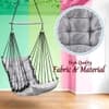 Swingzy Premium Hanging Swing Chair for Kids and Adults Grey