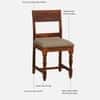 Rangrez Sheesham Wood 4 Seater Dining Set in Honey Oak Finish with Cushioned Chairs