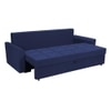 Barato 3 Pull Out Sofa Cum Bed In Nav Blue Colour