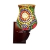 Devansh Solid Wood Electric Wall Light in Multi Colour with Multi Shade Count of 1 Light