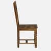 Kafano Sheesham Wood Dining Chairs in Provincial Teak Finish Set of 2