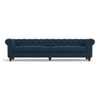 Winchester Premium 4 Seater Fabric Sofa in Indigo Blue Colour