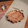 Ireka Home Sunny Side Up Serving Platter – Sunflower Shape