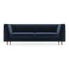 Rubik Premium 3 Seater Fabric Sofa in Cobalt Colour