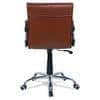 Liieancoinn Mid Back Executive Chair in Ten Brown Colour
