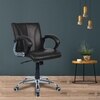 Liieancoinn Mid Back Executive Chair in Black Colour