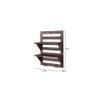 WOODENMOOD Rectangular Wall Rack