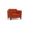Lewis Sofa Set (Colour : Lava, Cushion : Hard, Seater : 3+2+1)