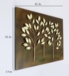 W-Sol Abstract Metal Wall Decor in Multicolor Set of 1