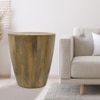 Metalsmith Solid Wood Side Table in Natural Finish