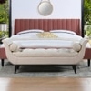 Foten 2 Ottoman with Storage Color in Cream
