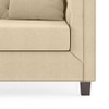 Windsor Premium 1 Seater Fabric Sofa in Birch Beige Colour