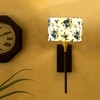 Devansh Metal Electric Wall Light in Black Colour with Multi Shade Count of 1 Light