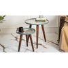 Vriksha Round Nesting Tables with Wooden Legs, Side Tables, Wooden Tables, Living Room Decor by A Tiny Mistake