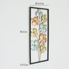 W-Kanak Abstract Metal Wall Decor in Multicolor Set of 1