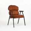 Antho Fabric Dining Chair in Red Colour