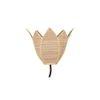 Tinsley Black Bamboo Shade Floor Lamp