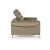 Splendor One Seater Motorized Leather Recliner in Olive Green Colour