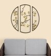 W-Kyleen Abstract Metal Wall Decor in Gold Set of 1