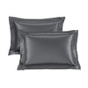 Stoa Paris Satin Pillow Covers,  Premium Plain Pillow Cover Set of 2, 68L x 45W cms - Twilight Embrace
