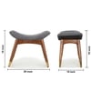 Zuno Seating Stool in Beige Color