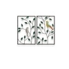 W-Banko Abstract Metal Wall Decor in Multicolor Set of 2
