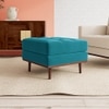 Berlo Ottoman Color in T Blue