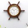 Ship Wheel Wall Clock