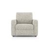 Apollo 1 Seater Fabric Sofa in Monochrome Paisley Colour