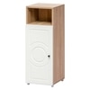Lofty Medium Wardrobe with Circular Pattern Design for Contemporary Bedroom Spaces